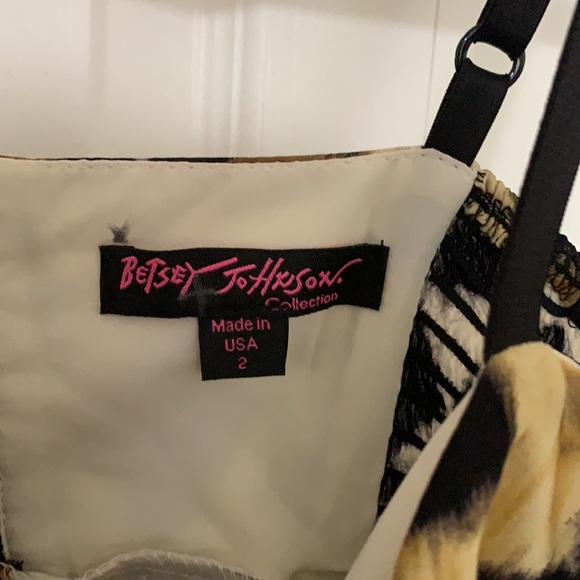 betsey johnson animal print mini dress - Picture 8 of 8
